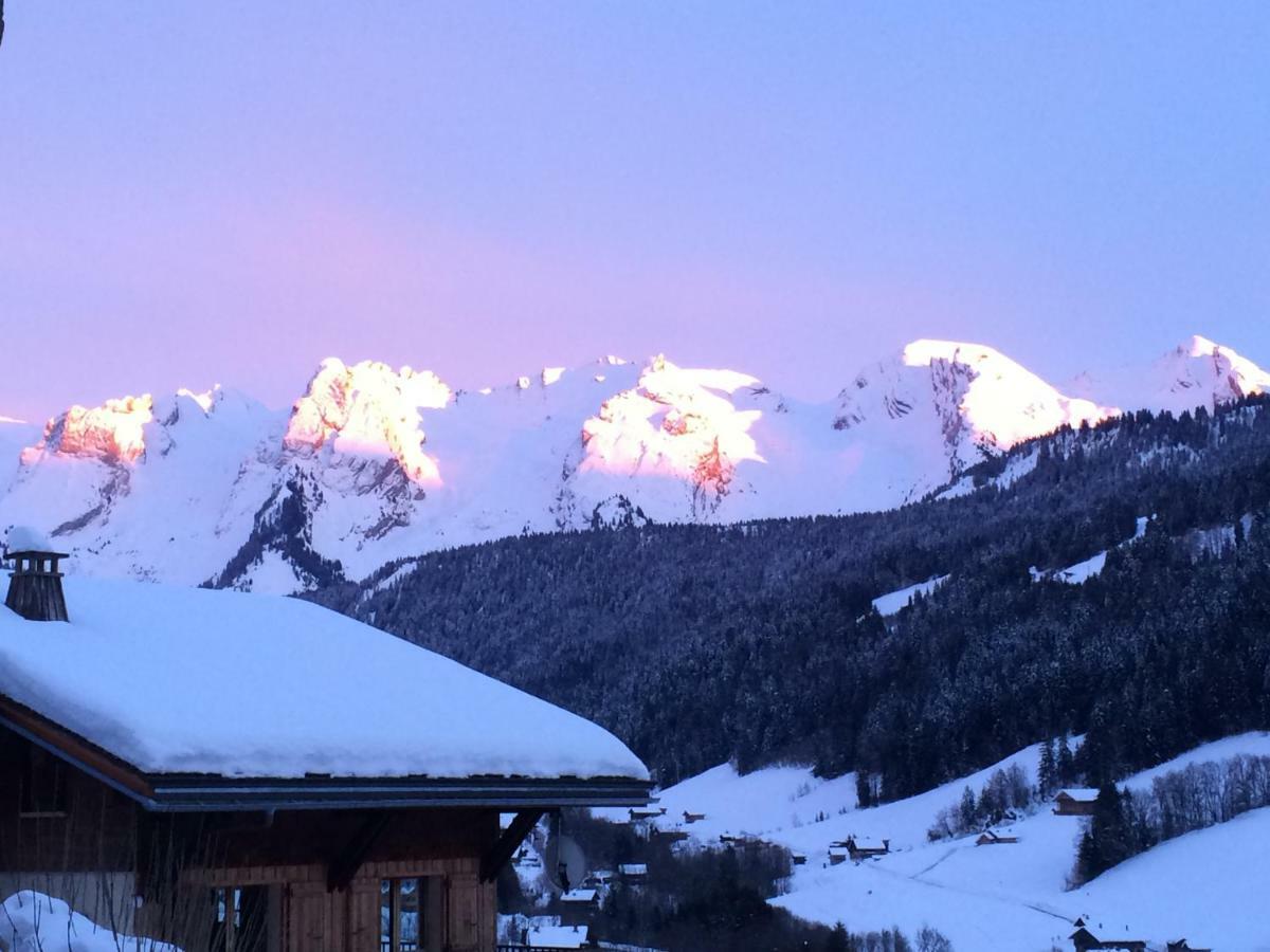 Residence Le Faber Le Grand-Bornand Eksteriør billede